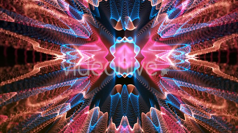 Fantasy Red and Blue Kaleido Videohive 19706730 Motion Graphics Image 5