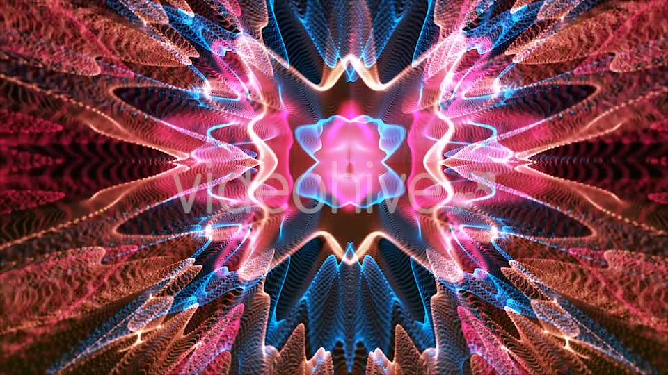 Fantasy Red and Blue Kaleido Videohive 19706730 Motion Graphics Image 6