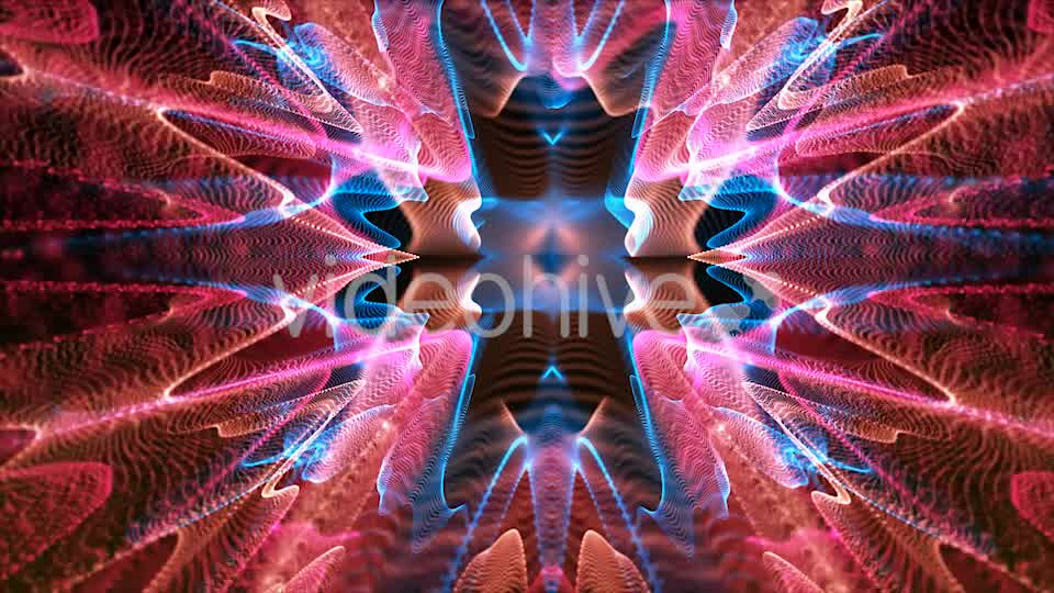 Fantasy Red and Blue Kaleido Videohive 19706730 Motion Graphics Image 8