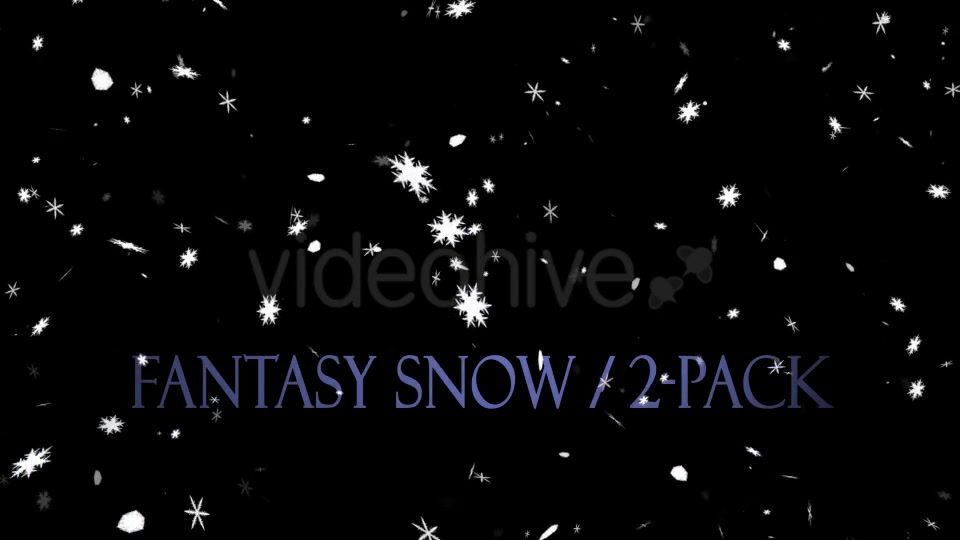 Fantasy Snow Pack of 2 Videohive 9737704 Motion Graphics Image 2