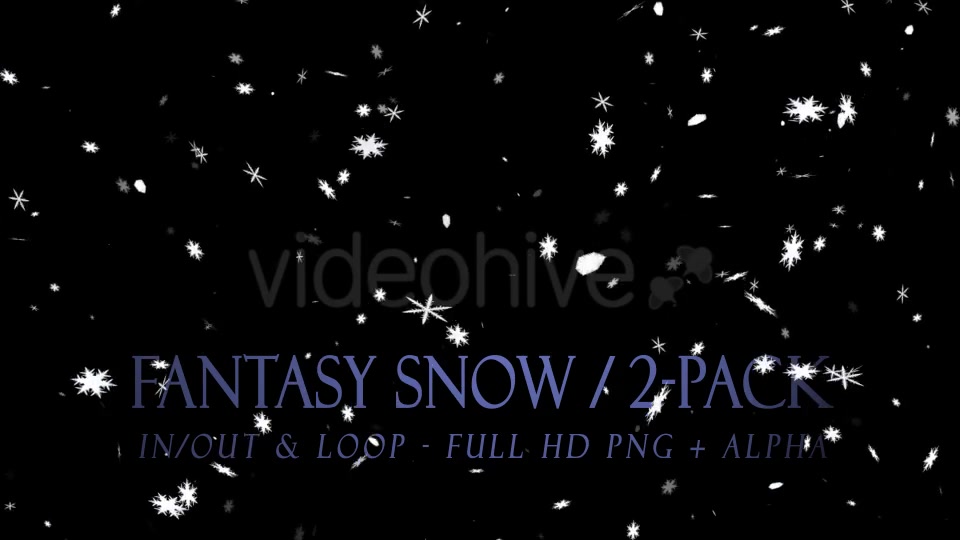 Fantasy Snow Pack of 2 Videohive 9737704 Motion Graphics Image 4