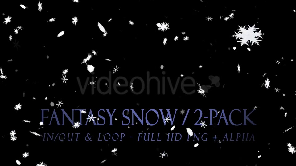 Fantasy Snow Pack of 2 Videohive 9737704 Motion Graphics Image 5
