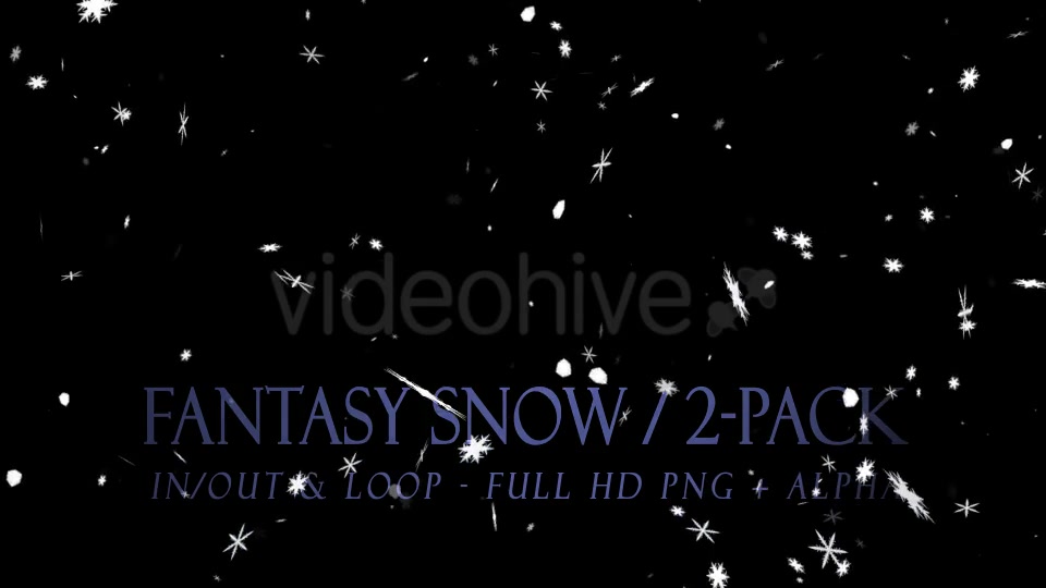 Fantasy Snow Pack of 2 Videohive 9737704 Motion Graphics Image 6