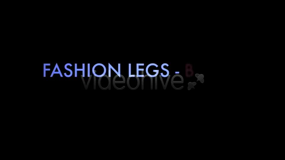 Fashion Legs Fancy Boots Pack of 4 Videohive 3795163 Motion Graphics Image 1