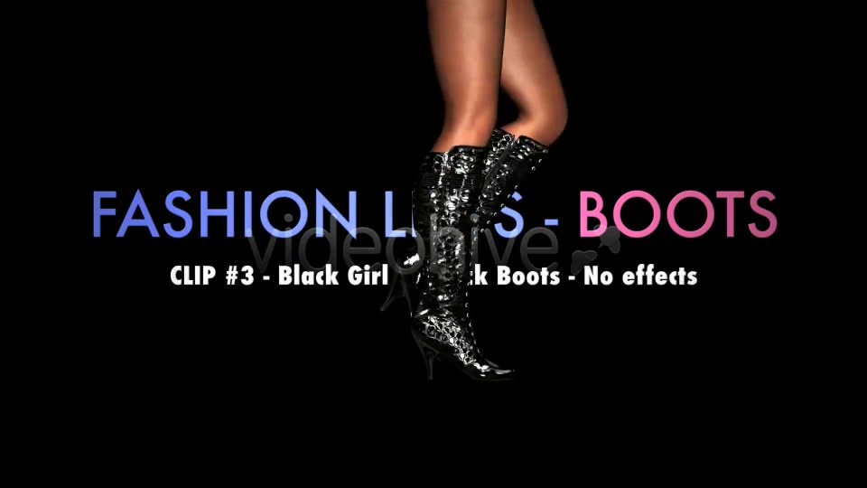 Fashion Legs Fancy Boots Pack of 4 Videohive 3795163 Motion Graphics Image 7