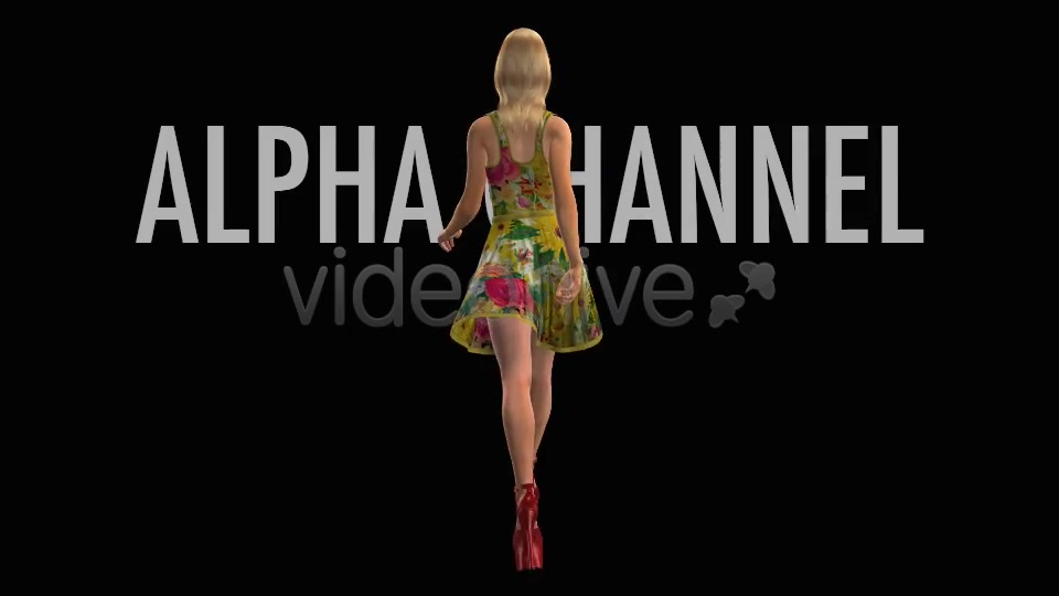 Fashion Model 01 Fancy Pansy Pack of 4 Videohive 7223265 Motion Graphics Image 10
