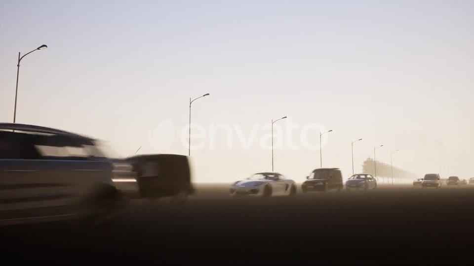 Fast Flowing Traffic Videohive 23148097 Motion Graphics Image 2