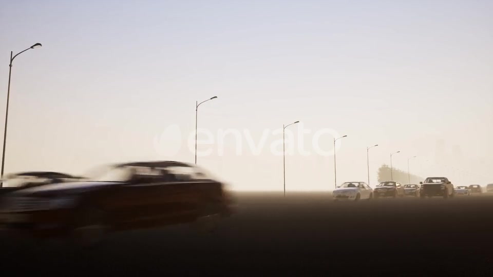 Fast Flowing Traffic Videohive 23148097 Motion Graphics Image 4