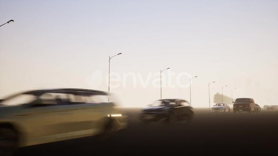 Fast Flowing Traffic Videohive 23148097 Motion Graphics Image 8