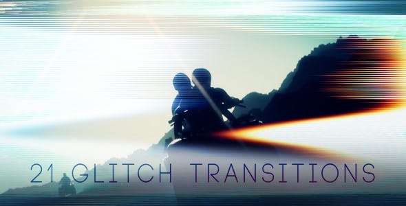 Fast Glitch Transitions - Videohive 21178361 Download
