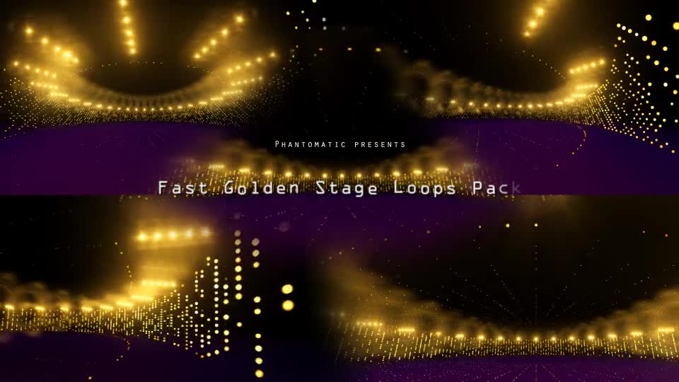 Fast Golden Stage Pack Videohive 16882508 Motion Graphics Image 1