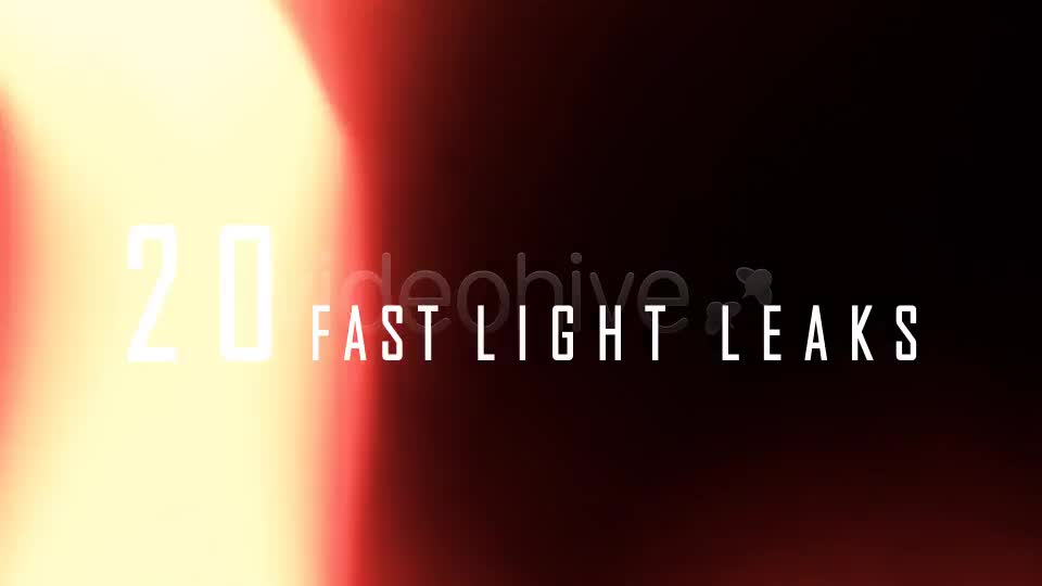 Fast Light Leaks Videohive 4986032 Motion Graphics Image 1