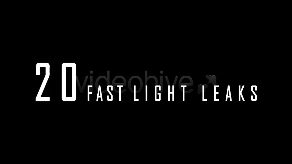 Fast Light Leaks Videohive 4986032 Motion Graphics Image 4
