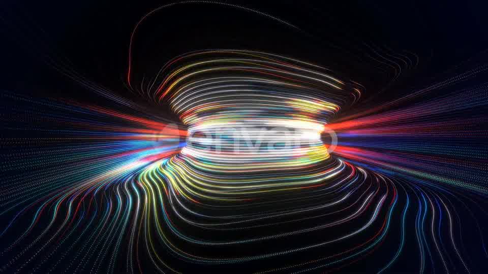 Fast Light Streaks Data Flow Chamber Seamless Loop Videohive 22503754 Motion Graphics Image 13