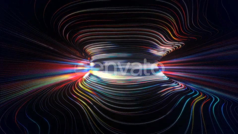 Fast Light Streaks Data Flow Chamber Seamless Loop Videohive 22503754 Motion Graphics Image 5