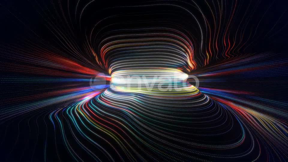 Fast Light Streaks Data Flow Chamber Seamless Loop Videohive 22503754 Motion Graphics Image 8