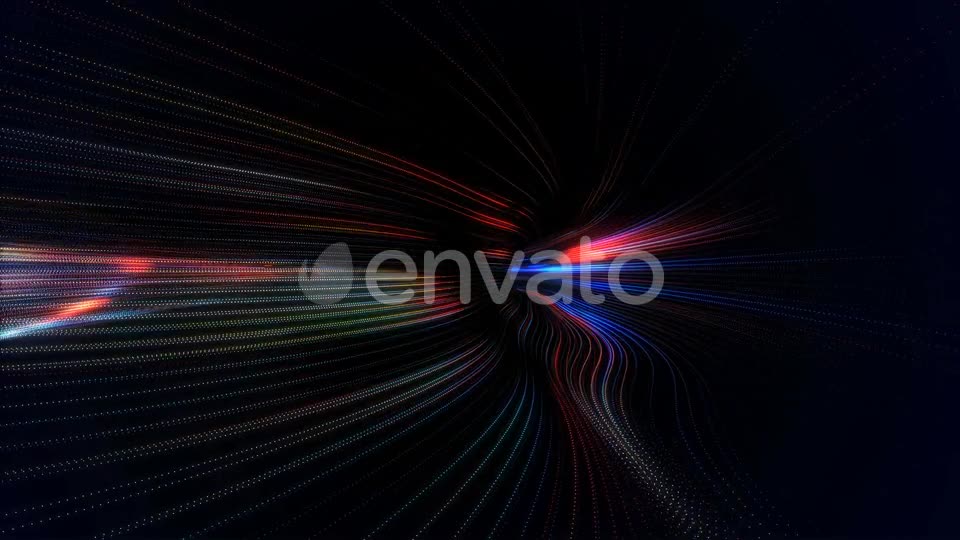 Fast Light Streaks Data Flow Tunnel Seamless Loop Videohive 22503736 Motion Graphics Image 10