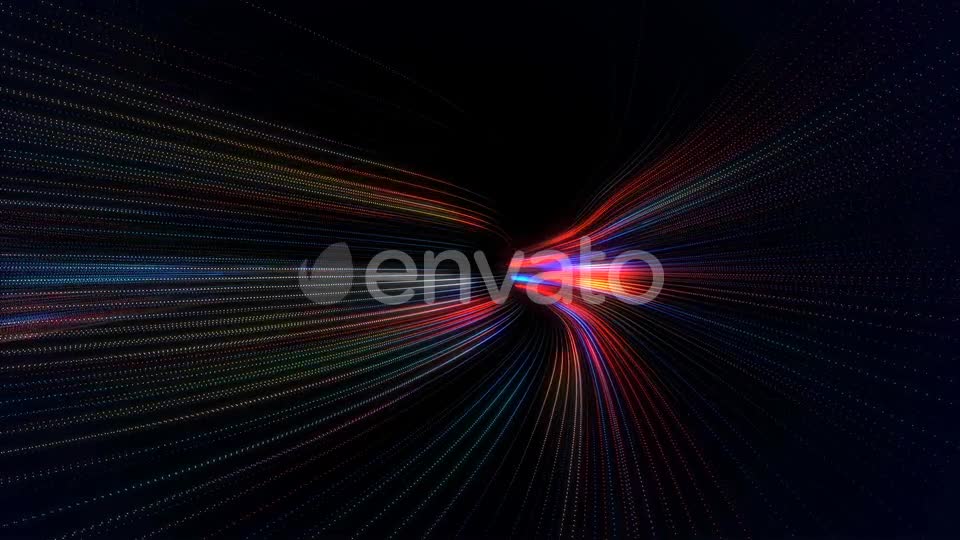 Fast Light Streaks Data Flow Tunnel Seamless Loop Videohive 22503736 Motion Graphics Image 12
