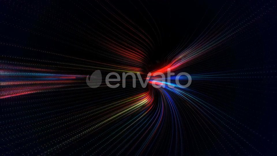 Fast Light Streaks Data Flow Tunnel Seamless Loop Videohive 22503736 Motion Graphics Image 2