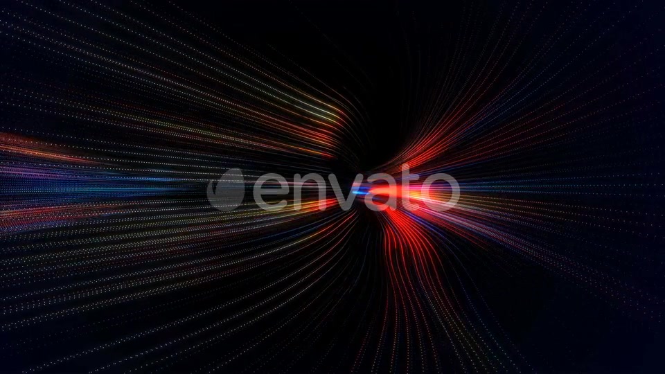 Fast Light Streaks Data Flow Tunnel Seamless Loop Videohive 22503736 Motion Graphics Image 3