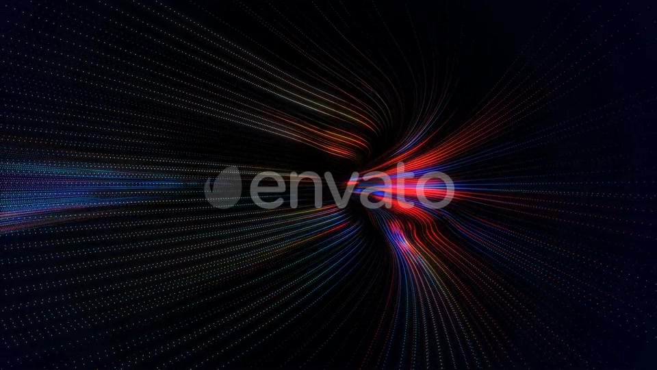 Fast Light Streaks Data Flow Tunnel Seamless Loop Videohive 22503736 Motion Graphics Image 4