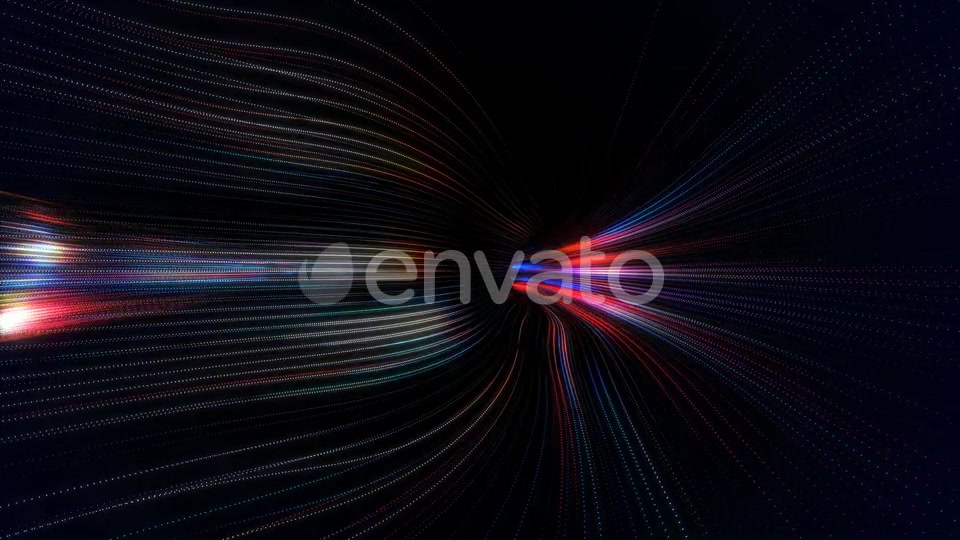 Fast Light Streaks Data Flow Tunnel Seamless Loop Videohive 22503736 Motion Graphics Image 5