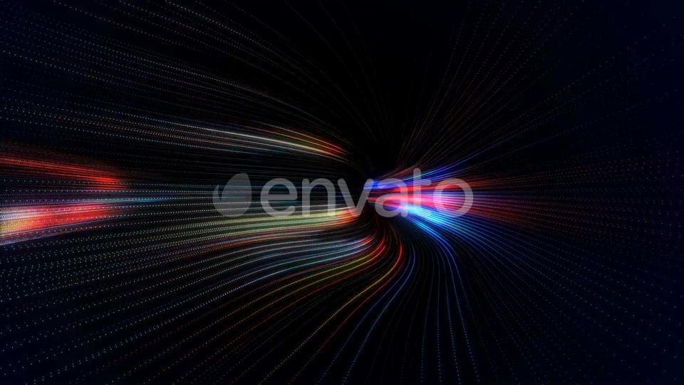 Fast Light Streaks Data Flow Tunnel Seamless Loop Videohive 22503736 Motion Graphics Image 6