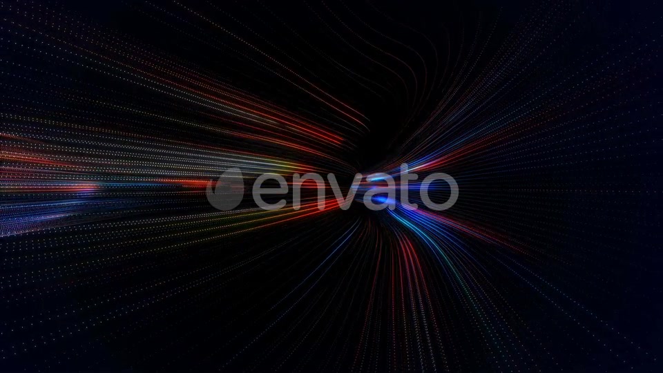 Fast Light Streaks Data Flow Tunnel Seamless Loop Videohive 22503736 Motion Graphics Image 8