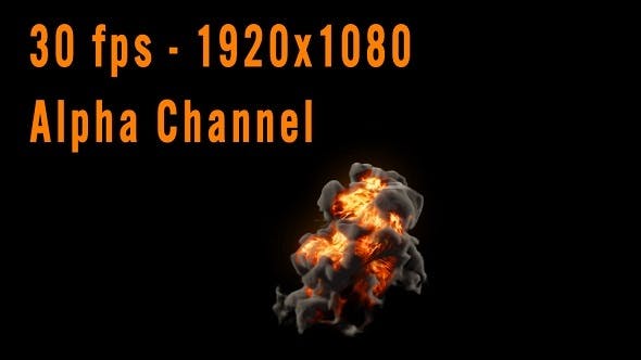 Fiery Explosion - 15378434 Download Videohive