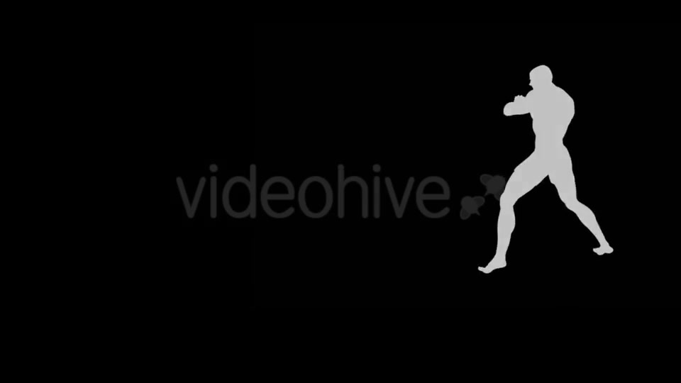 Fight Club Boxing Black Male Pack of 6 Videohive 12322847 Motion Graphics Image 10