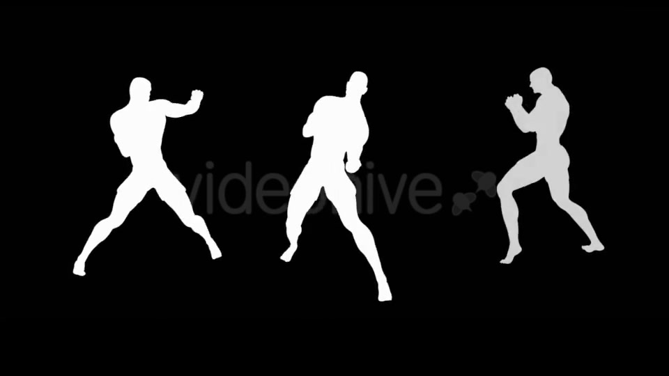 Fight Club Boxing Black Male Pack of 6 Videohive 12322847 Motion Graphics Image 8