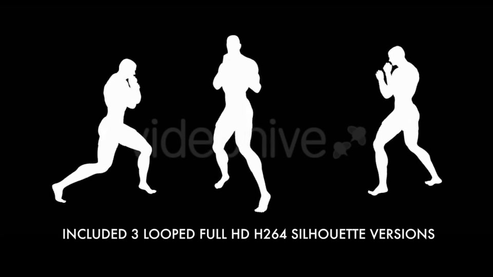 Fight Club Boxing Black Male Pack of 6 Videohive 12322847 Motion Graphics Image 9