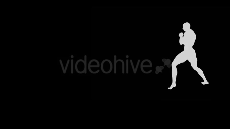 Fight Club Boxing White Male Pack of 6 Videohive 12322911 Motion Graphics Image 10