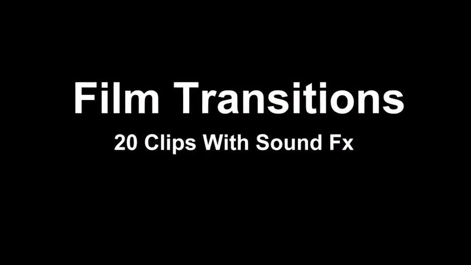 Film Transitions Videohive 22085761 Motion Graphics Image 1