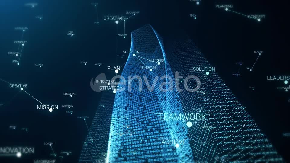 Finance Center Creative Concept Background Videohive 24385655 Motion Graphics Image 1