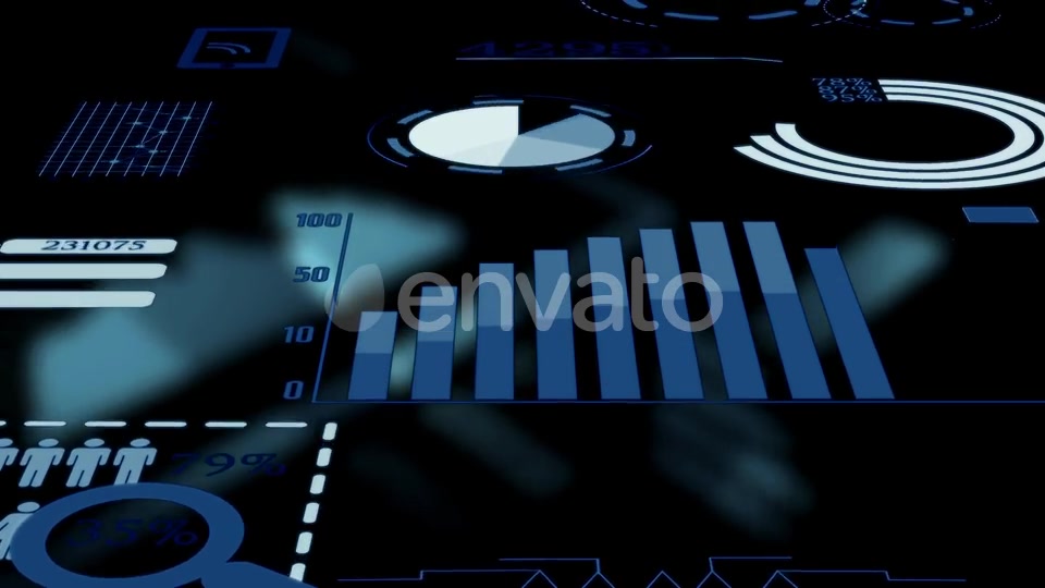 Finance Corporate Business Data Charts Graphics Videohive 22916196 Motion Graphics Image 8