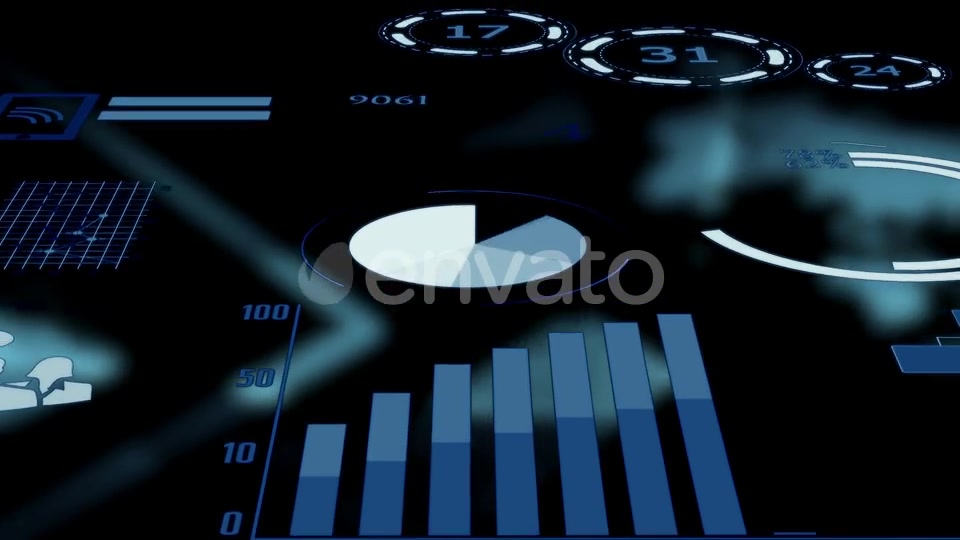 Finance Corporate Business Data Charts Graphics Videohive 22916196 Motion Graphics Image 9