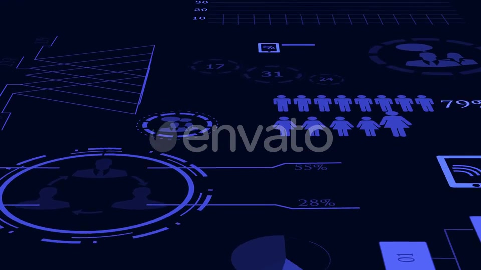 Finance Corporate Data Numbers Statistic Chart Videohive 22986336 Motion Graphics Image 4