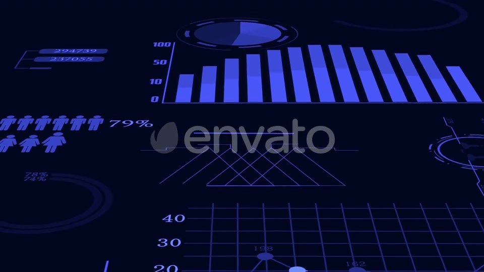 Finance Corporate Data Numbers Statistic Chart Videohive 22986336 Motion Graphics Image 8
