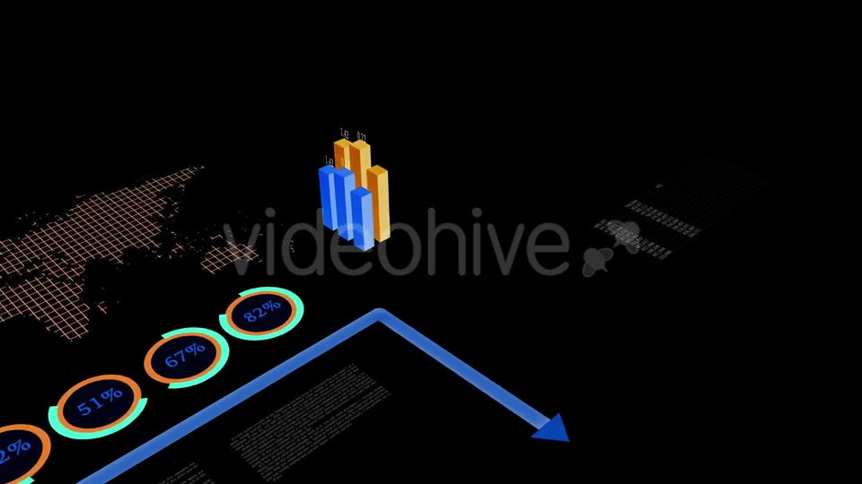 Financial Charts and Diagrams Graphics Accounting Sales Data Profits Videohive 21209615 Motion Graphics Image 2