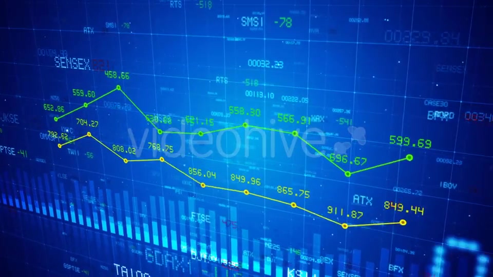 Financial Data Videohive 21399555 Motion Graphics Image 3