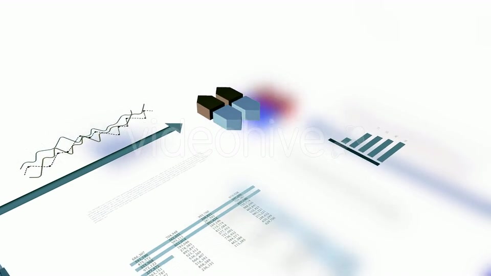 Financial Graphic Charts Showing Sales Data Growth Progress Videohive 21106989 Motion Graphics Image 3