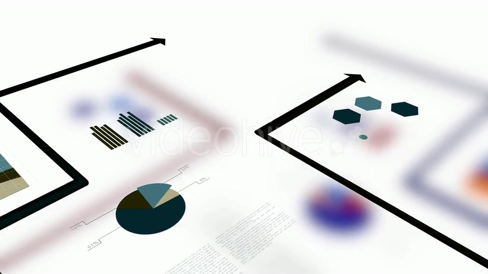 Financial Graphic Charts Showing Sales Data Growth Progress Videohive 21106989 Motion Graphics Image 5