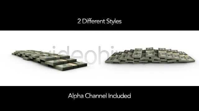 Financial Money Pyramid of $100 Bills + 2 Styles Videohive 5373421 Motion Graphics Image 1