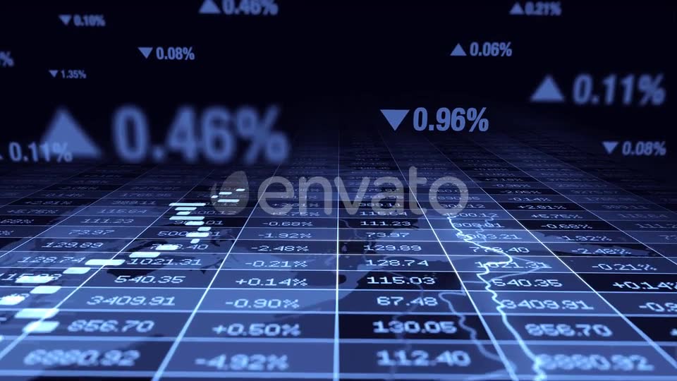Financial Sales Numbers Data Statistic Videohive 22872692 Motion Graphics Image 2