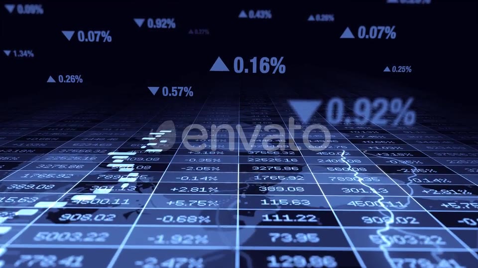 Financial Sales Numbers Data Statistic Videohive 22872692 Motion Graphics Image 3