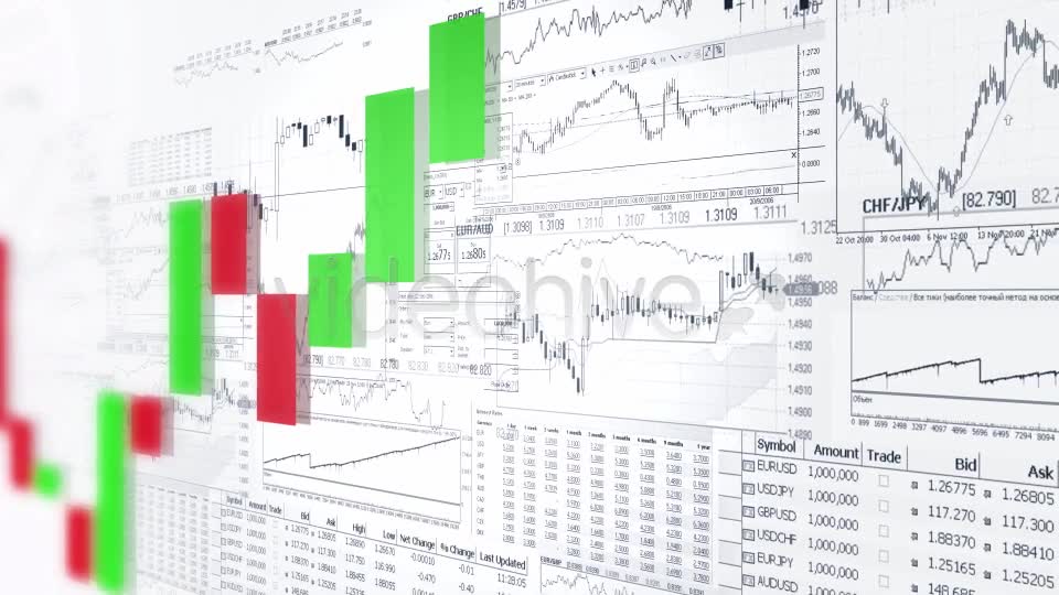 Financial Statistics Bar Graphs Videohive 10649660 Motion Graphics Image 1