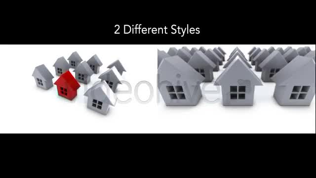 Finding the Right House in Real Estate Market Videohive 4416534 Motion Graphics Image 1
