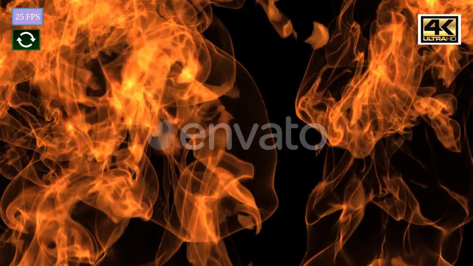 Fire A9 Loop 4K Videohive 24729302 Motion Graphics Image 2