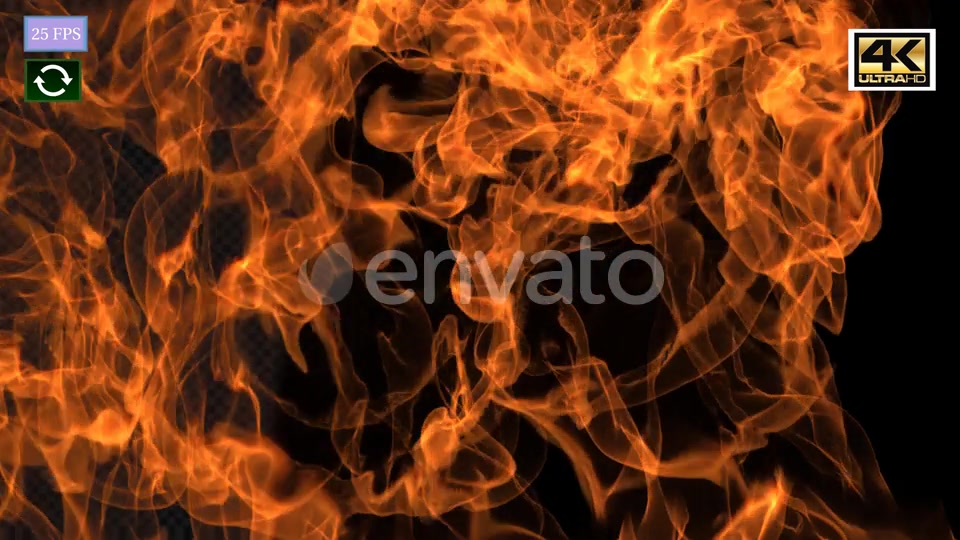 Fire A9 Loop 4K Videohive 24729302 Motion Graphics Image 4